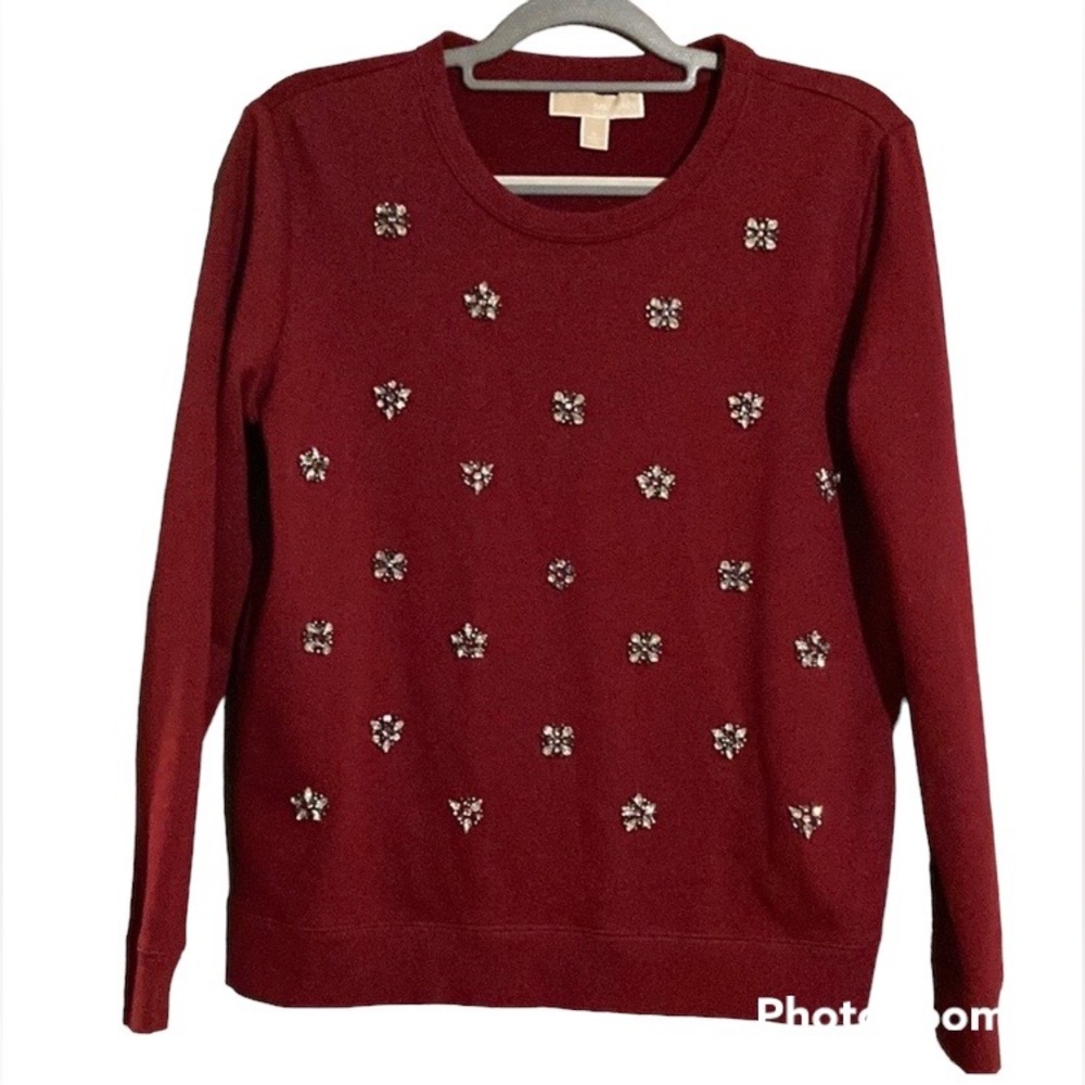 MICHAEL Michael Kors Rhinestone Sweatshirt